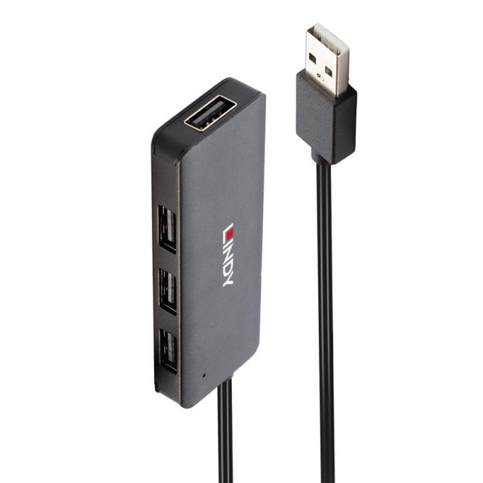 Lindy 4 Port USB 2.0 Hub | 42986 USB Hub & Docking Station Lindy
