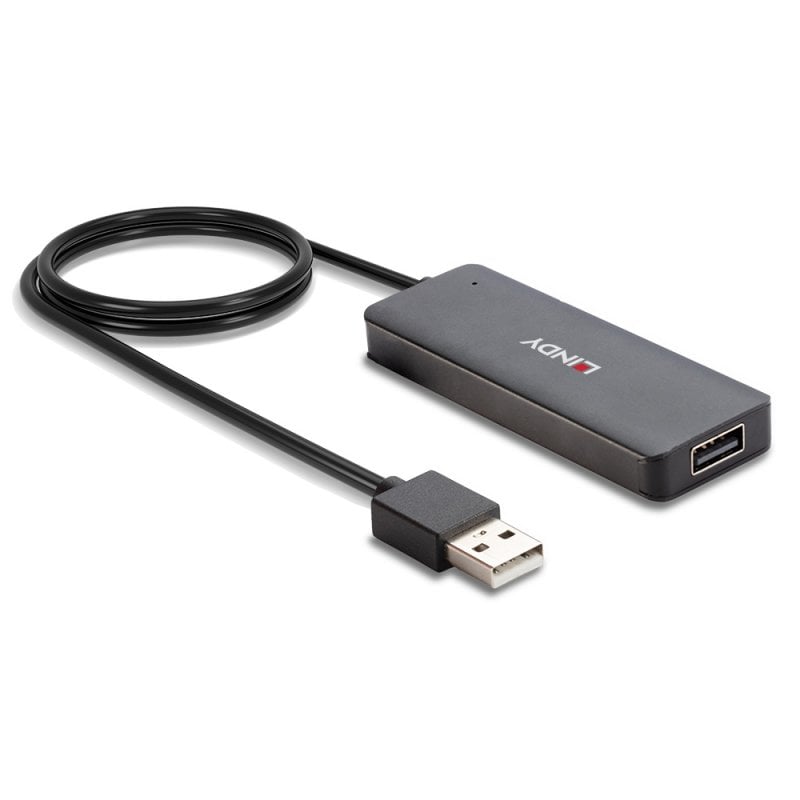 Lindy 4 Port USB 2.0 Hub | 42986 USB Hub & Docking Station Lindy