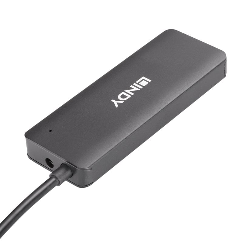 Lindy 4 Port USB 2.0 Hub | 42986 USB Hub & Docking Station Lindy