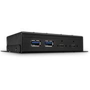 Lindy 4 Port USB 3.2 Gen 2 Type C Metal Hub | 43094 USB Hub & Docking Station Lindy