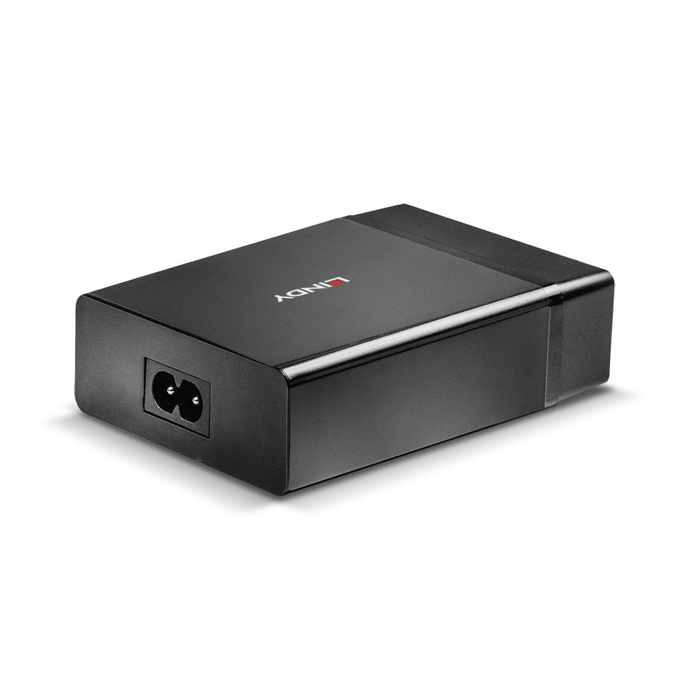 Lindy 4 Port USB Type C & A Smart Charger with Power Delivery, 72W | 73329 Power & Charging Lindy