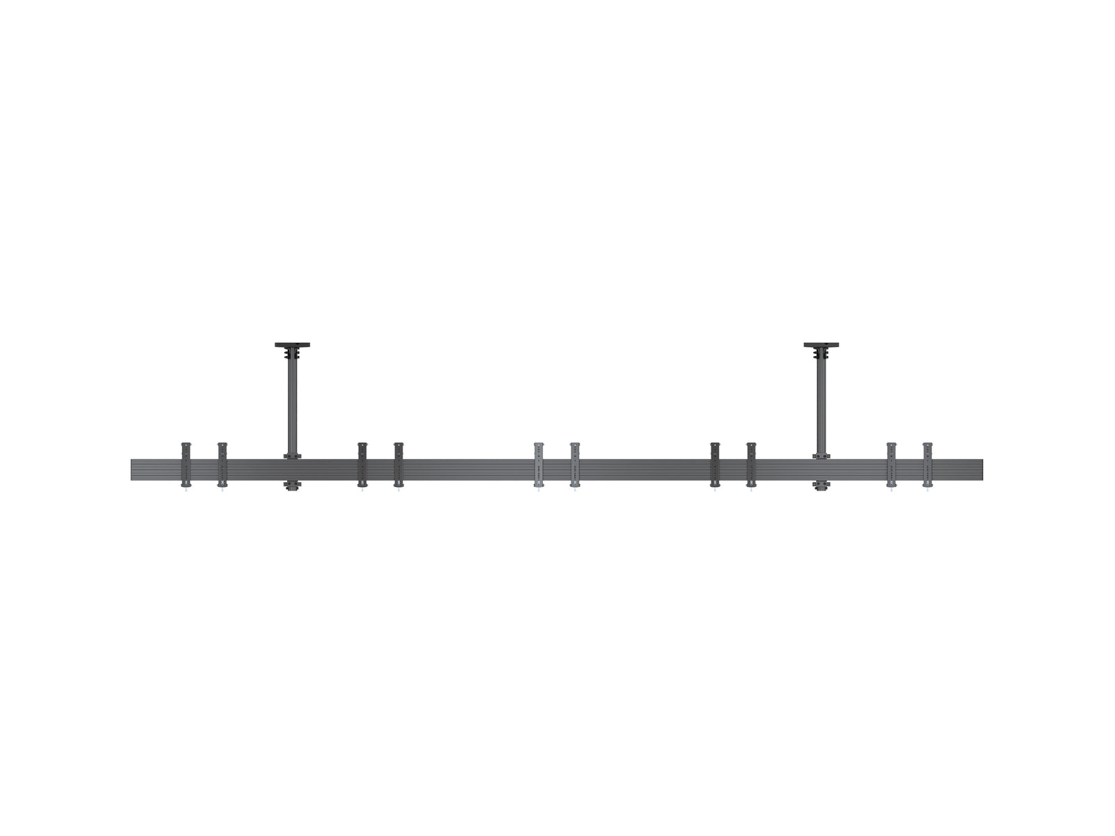 Multibrackets M Menu Board Pro 5-Screen Ceiling Mount For 32"-43" Screen | VESA 200x200 Ceiling Mount Bracket Multibrackets