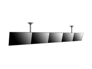 Multibrackets M Menu Board Pro 5-Screen Ceiling Mount For 32"-43" Screen | VESA 200x200 Ceiling Mount Bracket Multibrackets