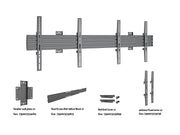 Multibrackets MBW2U Fixed M Wallmount Pro - (40"-65") Wall Mount Bracket Multibrackets