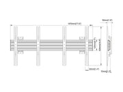 Multibrackets MBW2U Fixed M Wallmount Pro - (40"-65") Wall Mount Bracket Multibrackets
