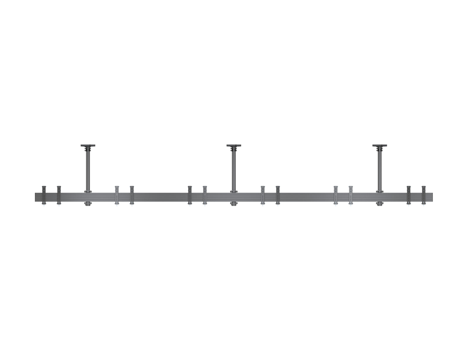 Multibrackets M Menu Board Pro 6-Screen Ceiling Mount For 32"-43" Screen | VESA 200x200 Ceiling Mount Bracket Multibrackets