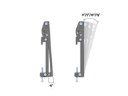 Multibrackets M Menu Board Pro 6-Screen Ceiling Mount For 32"-43" Screen | VESA 200x200 Ceiling Mount Bracket Multibrackets