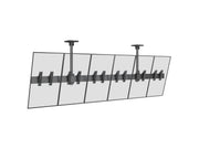 Multibrackets M Menu Board Pro 6-Screen Ceiling Mount For 32"-43" Screen | VESA 200x200 Ceiling Mount Bracket Multibrackets