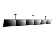 Multibrackets M Menu Board Pro 6-Screen Ceiling Mount For 32"-43" Screen | VESA 200x200 Ceiling Mount Bracket Multibrackets