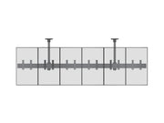 Multibrackets M Menu Board Pro 6-Screen Ceiling Mount For 32"-43" Screen | VESA 200x200 Ceiling Mount Bracket Multibrackets