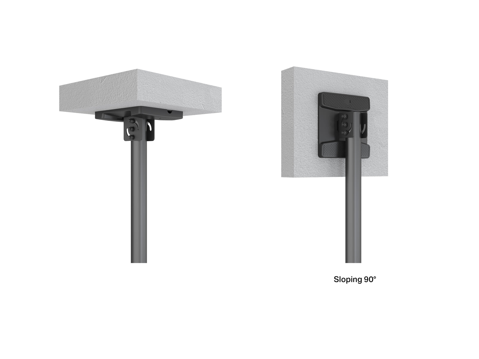 Multibrackets M Menu Board Pro 6-Screen Ceiling Mount For 32"-43" Screen | VESA 200x200 Ceiling Mount Bracket Multibrackets