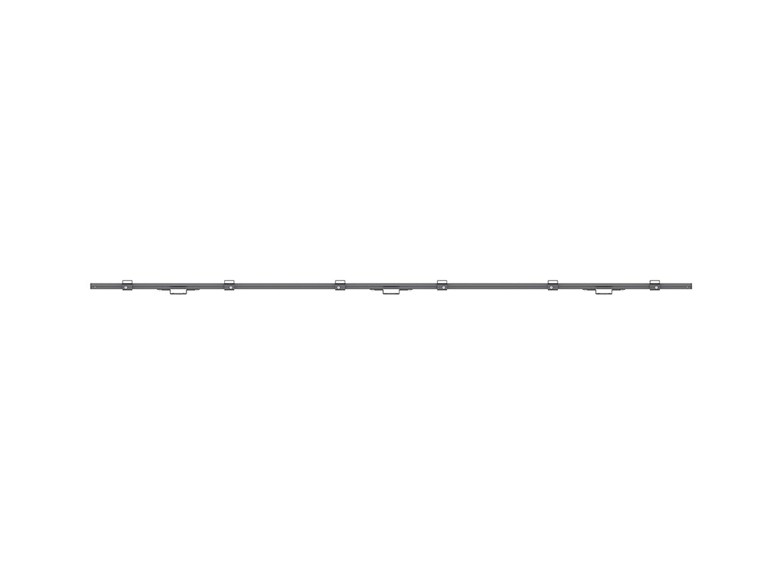 Multibrackets MBW3U M Wallmount Pro Fixed Black - Up to 40"-75" Screen Wall Mount Bracket Multibrackets