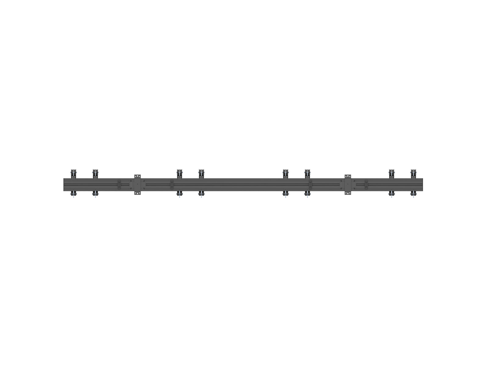 Multibrackets M Menu Board Pro 4-Screen Wall Mount For 32"-43" Screen | VESA 200x200 Wall Mount Bracket Multibrackets