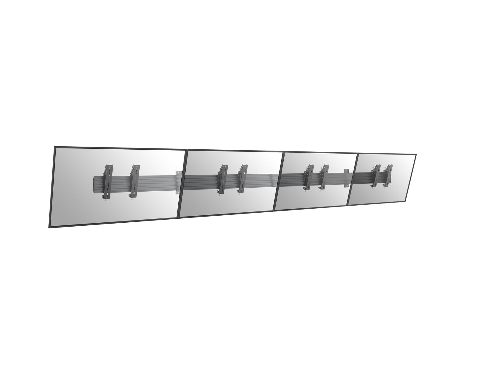 Multibrackets M Menu Board Pro 4-Screen Wall Mount For 32"-43" Screen | VESA 200x200 Wall Mount Bracket Multibrackets