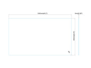 Multibrackets M Pro Series 43" Enclosure - Safety Sheet Polycarbonate Signage Display Enclosures Multibrackets