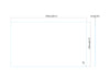 Multibrackets M Pro Series 43" Enclosure - Safety Sheet Polycarbonate Signage Display Enclosures Multibrackets