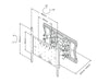 Multibrackets M VESA Super Slim Tilt and Turn Heavy Duty Wall TV Mount - 40" to 86" Screen Wall Mount Bracket Multibrackets