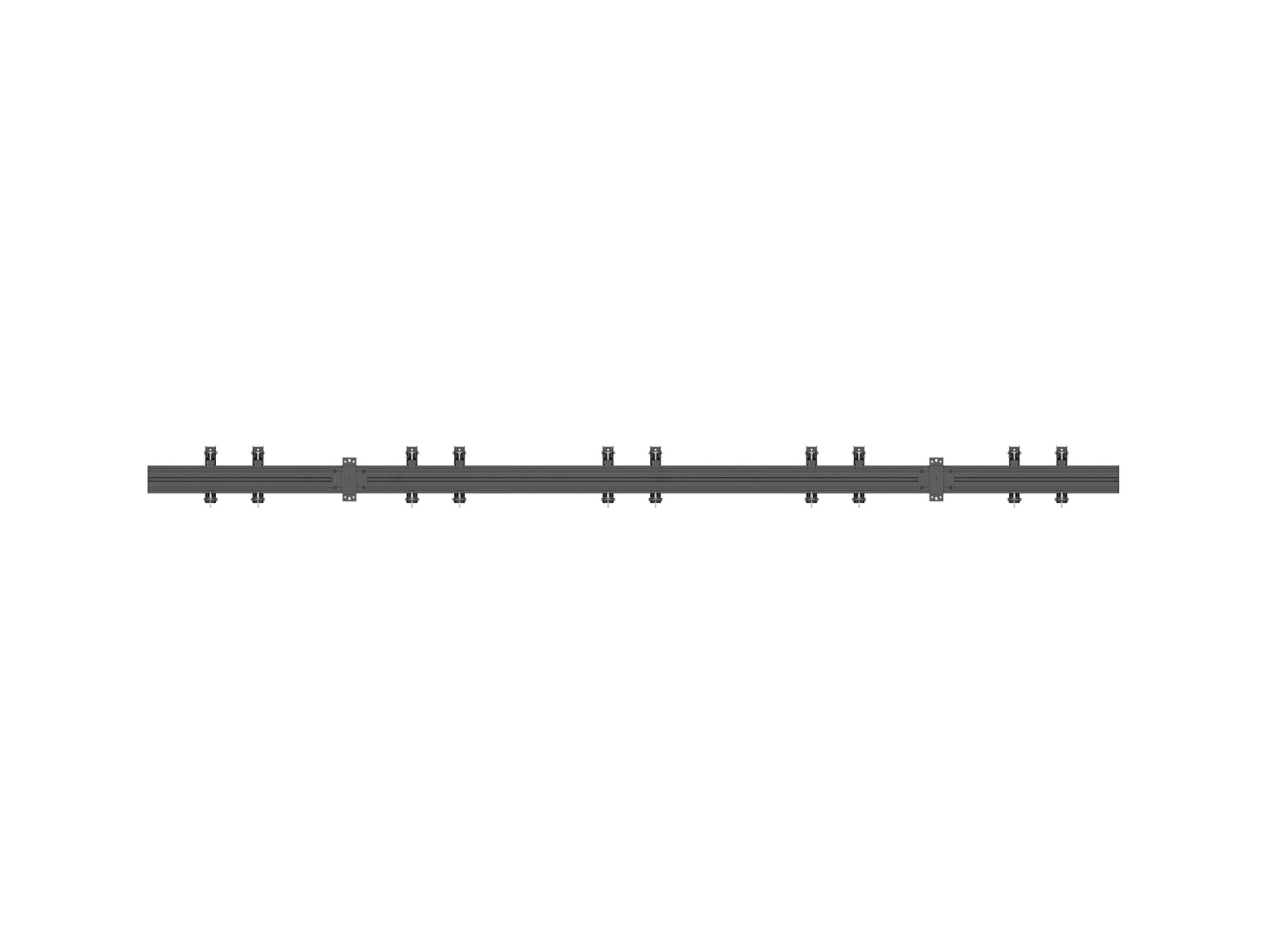 Multibrackets M Menu Board Pro 5-Screen Wall Mount For 32"-43" Screen | VESA 200x200 Wall Mount Bracket Multibrackets