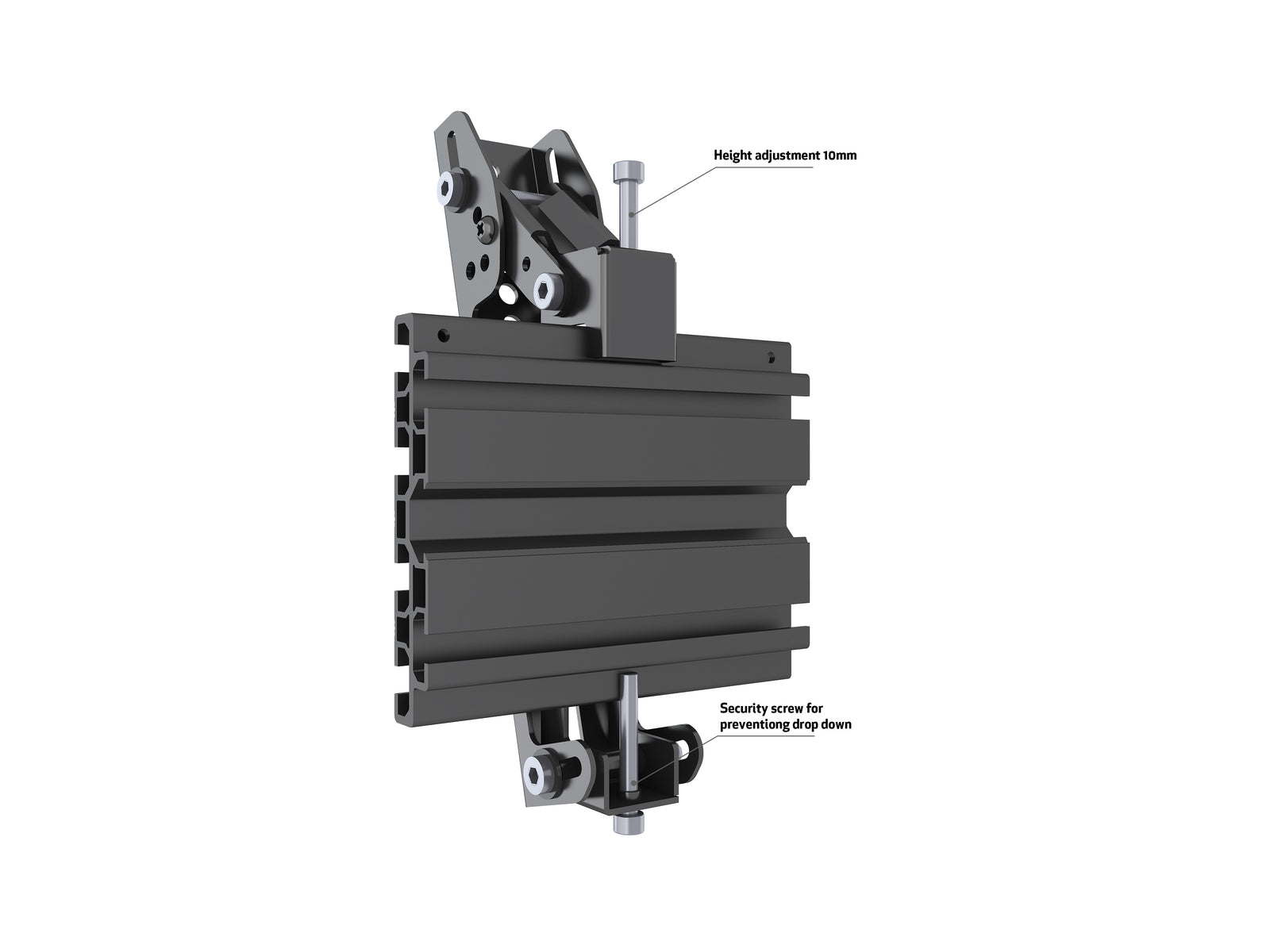 Multibrackets M Menu Board Pro 5-Screen Wall Mount For 32"-43" Screen | VESA 200x200 Wall Mount Bracket Multibrackets