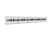 Multibrackets M Menu Board Pro 5-Screen Wall Mount For 32"-43" Screen | VESA 200x200 Wall Mount Bracket Multibrackets