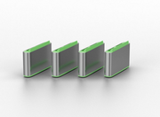 Lindy USB-C Port Blocker Kit, Green (1x Key, 4x Locks) | 40426 Port Blocker Lindy