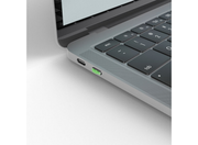 Lindy USB-C Port Blocker Kit, Green (1x Key, 4x Locks) | 40426 Port Blocker Lindy