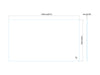 Multibrackets M Pro Series 55" Enclosure - Safety Sheet Polycarbonate Signage Display Enclosures Multibrackets