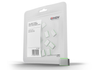 Lindy USB-C Port Blocker Kit, Green (1x Key, 4x Locks) | 40438