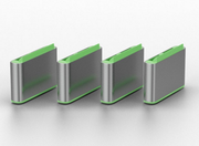 Lindy USB-C Port Blocker Kit, Green (1x Key, 4x Locks) | 40438 Port Blocker Lindy