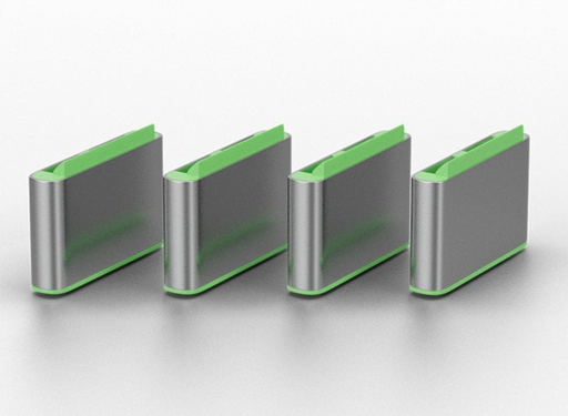 Lindy USB-C Port Blocker Kit, Green (1x Key, 4x Locks) | 40438 Port Blockers Lindy