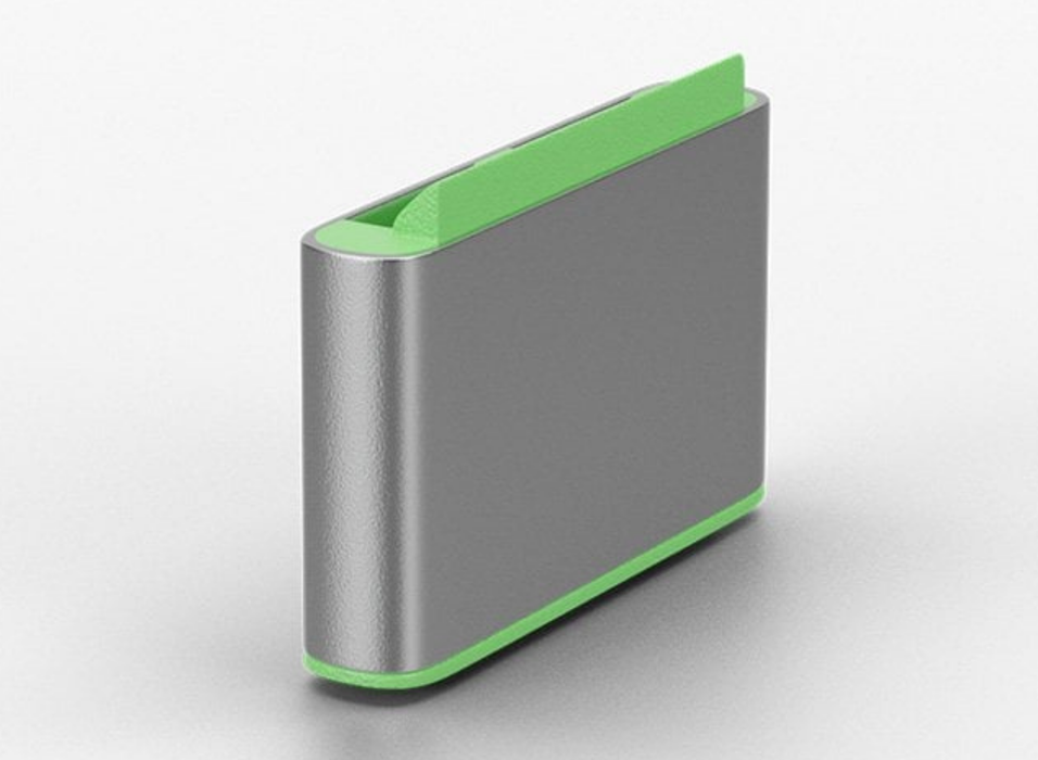 Lindy USB-C Port Blocker Kit, Green (1x Key, 4x Locks) | 40438 Port Blockers Lindy