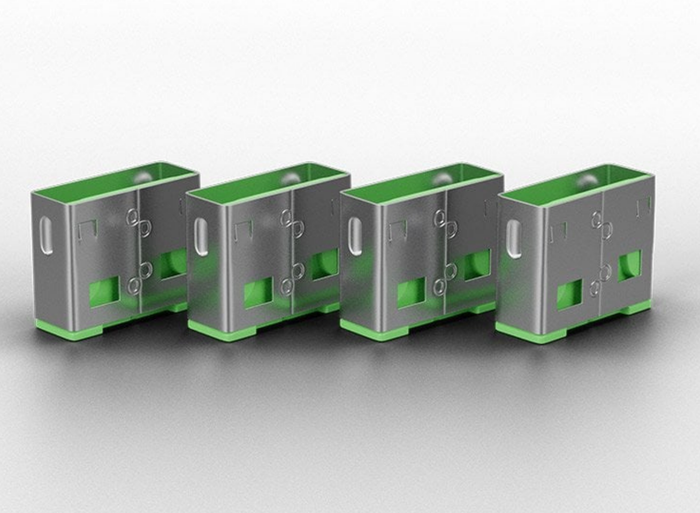Lindy USB-A Port Blocker Extra Lock Pack, Green (10x Locks) | 40461 Port Blocker Lindy