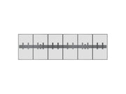 Multibrackets M Menu Board Pro 6-Screen Wall Mount For 32"-43" Screen | VESA 200x200 Wall Mount Bracket Multibrackets