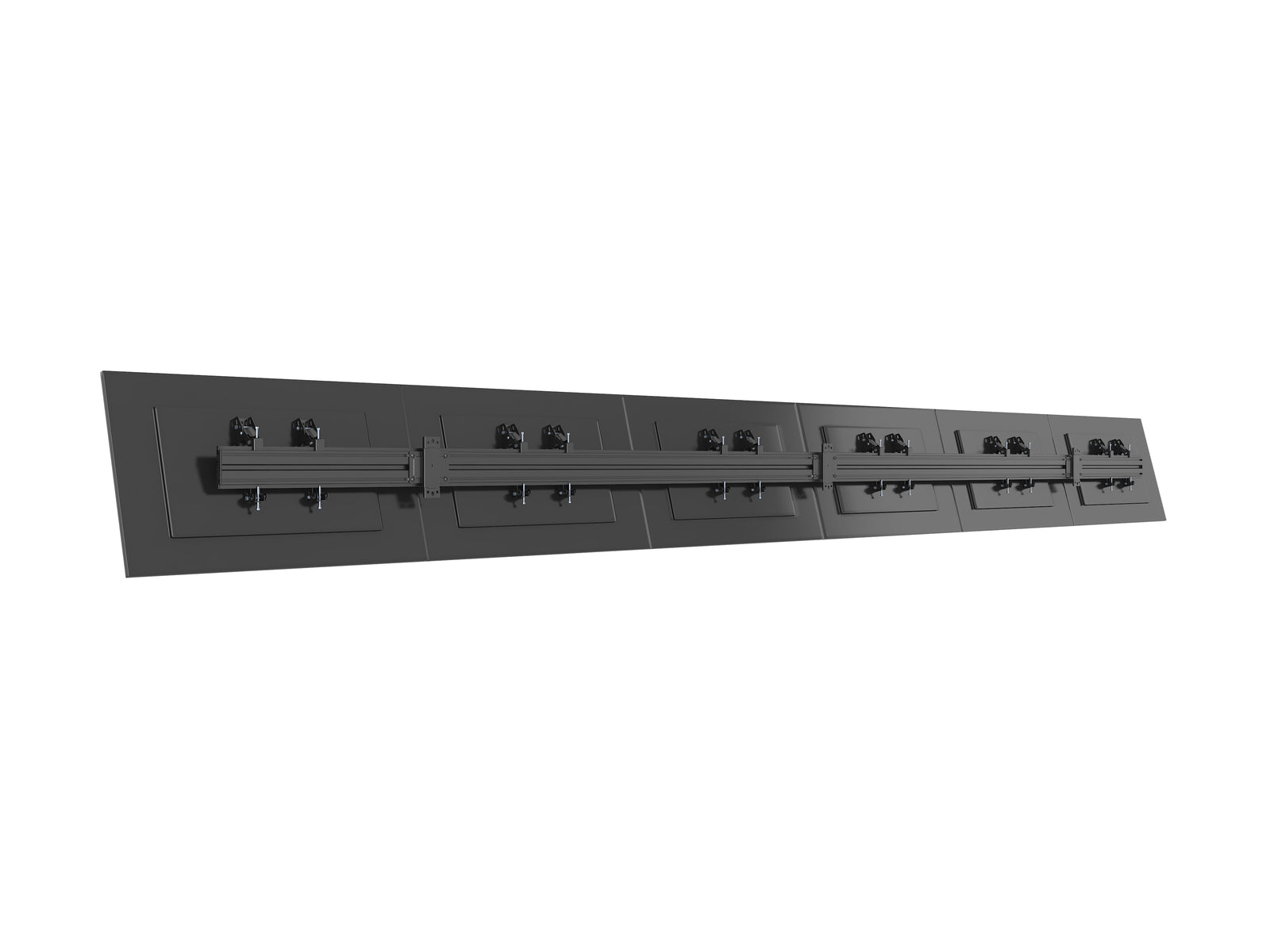 Multibrackets M Menu Board Pro 6-Screen Wall Mount For 32"-43" Screen | VESA 200x200 Wall Mount Bracket Multibrackets