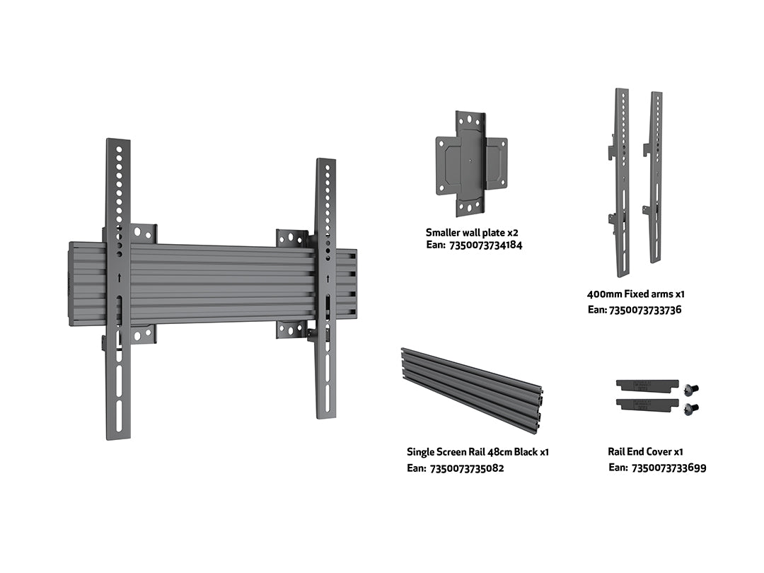 Multibrackets MBW1U M Wallmount Pro - (40"- 65") Wall Mount Bracket Multibrackets