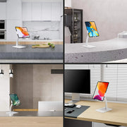Manhattan 406352 Anti-Theft Desktop Kiosk Stand For Tablet And iPad Tablet Mount Manhattan