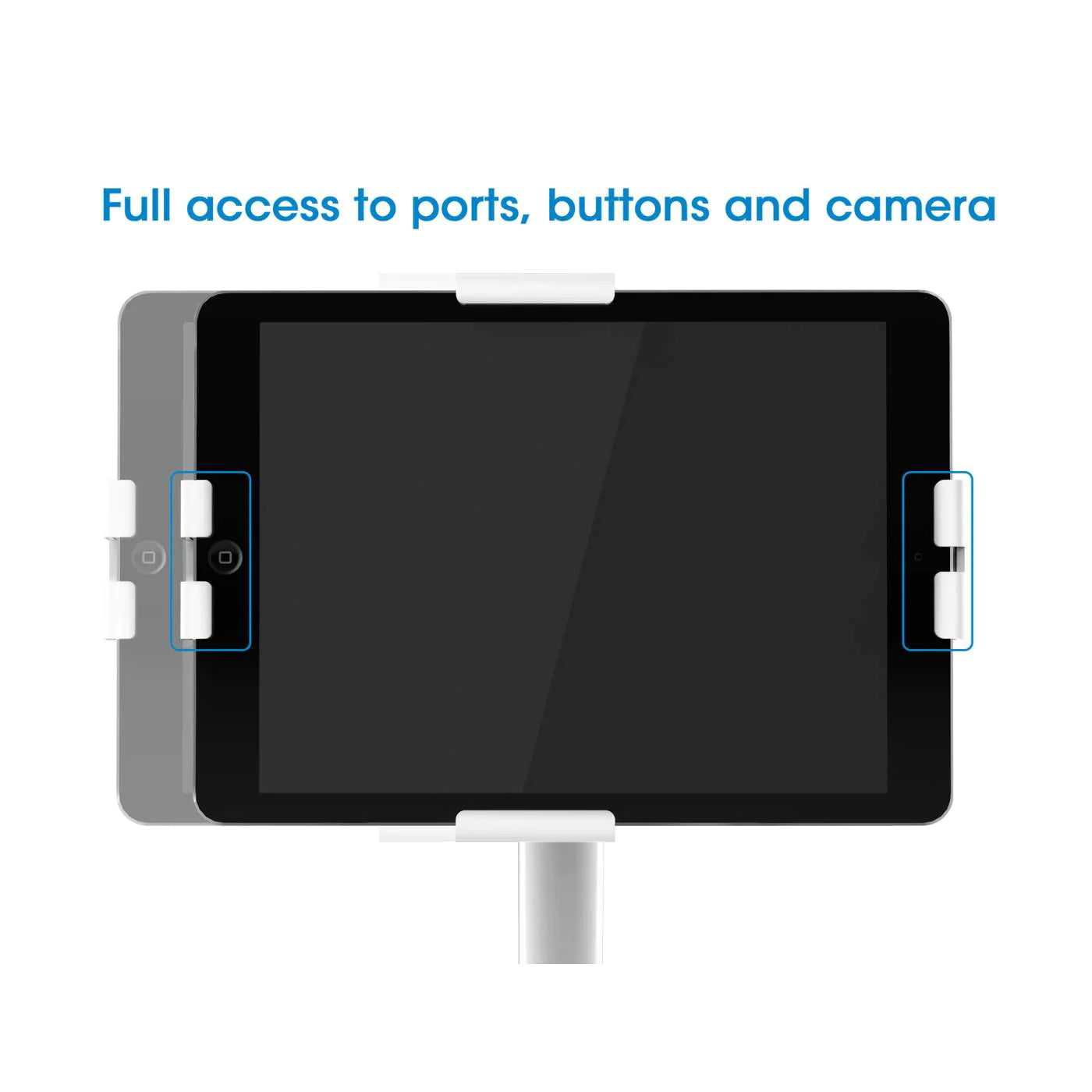 Manhattan 406352 Anti-Theft Desktop Kiosk Stand For Tablet And iPad Tablet Mount Manhattan