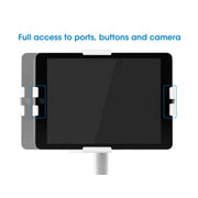Manhattan 406352 Anti-Theft Desktop Kiosk Stand For Tablet And iPad Tablet Mount Manhattan