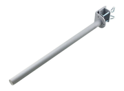 Lindy 450mm Desk Clamp Pole - Silver | 40692 Pole Mount Lindy