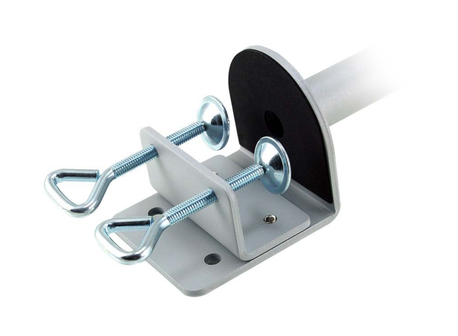 Lindy 450mm Desk Clamp Pole - Silver | 40692 Pole Mount Lindy