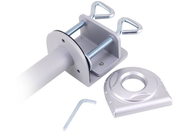 Lindy 450mm Desk Clamp Pole - Silver | 40692 Pole Mount Lindy