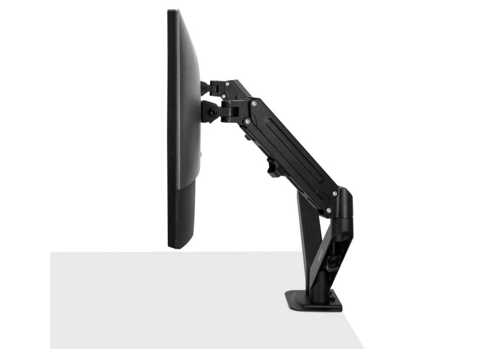 Lindy Dual Mount Desktop Gas Spring Arm For 17" - 27" Screens | 40708 Monitor Arm Desk Mount Lindy