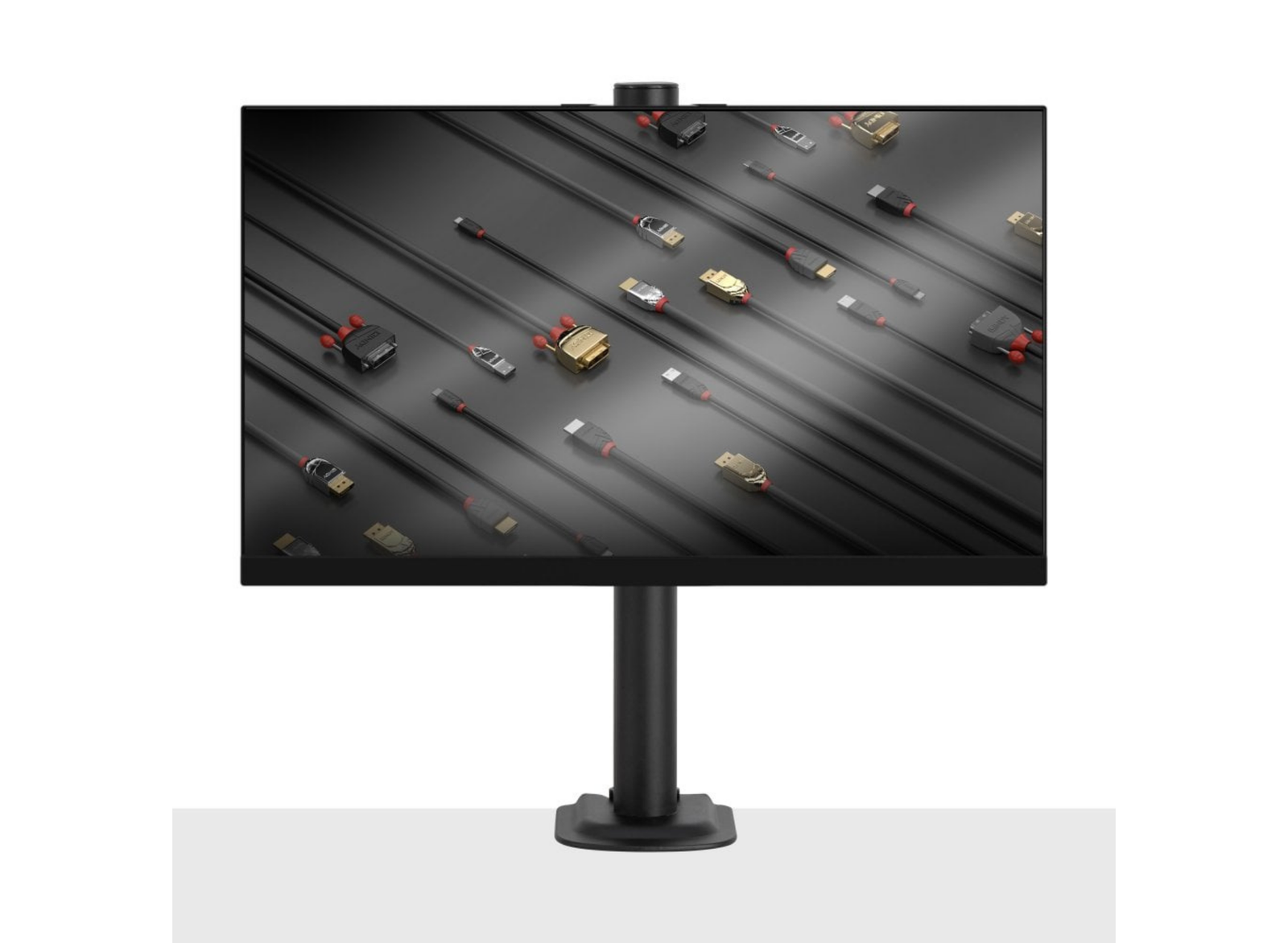 Lindy Stubby Fixed Display Mount For 13" - 32" Screens | 40709 Monitor Arm Desk Mount Lindy