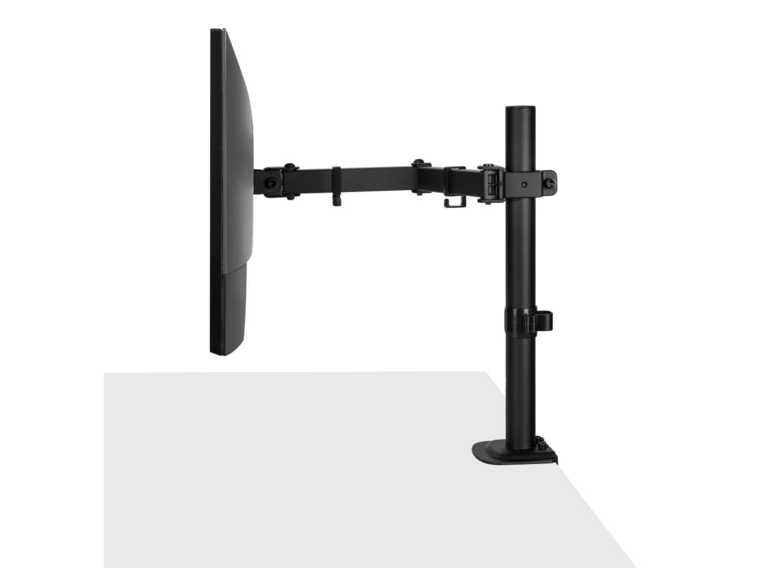 Lindy Single Adjustable Display Mount For 13" - 32" Screens | 40710 Monitor Arm Desk Mount Lindy