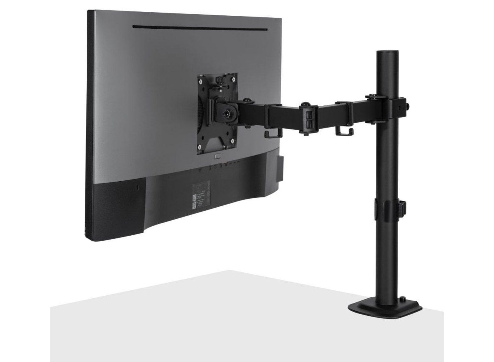 Lindy Single Adjustable Display Mount For 13" - 32" Screens | 40710 Monitor Arm Desk Mount Lindy