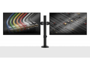 Lindy Dual Adjustable Display Mount For 13" - 32" Screens | 40711 Monitor Arm Desk Mount Lindy
