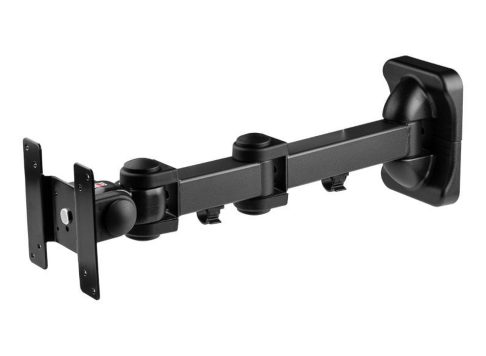 Lindy LCD & LED Multi Joint Cantilever TV Wall Bracket Mount Up to 10kg, Black | 40765 TV Mount & Brackets Lindy