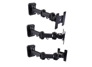 Lindy LCD & LED Multi Joint Cantilever TV Wall Bracket Mount Up to 10kg, Black | 40765 Wall Mount Bracket Lindy