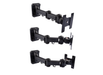 Lindy LCD & LED Multi Joint Cantilever TV Wall Bracket Mount Up to 10kg, Black | 40765 TV Mount & Brackets Lindy