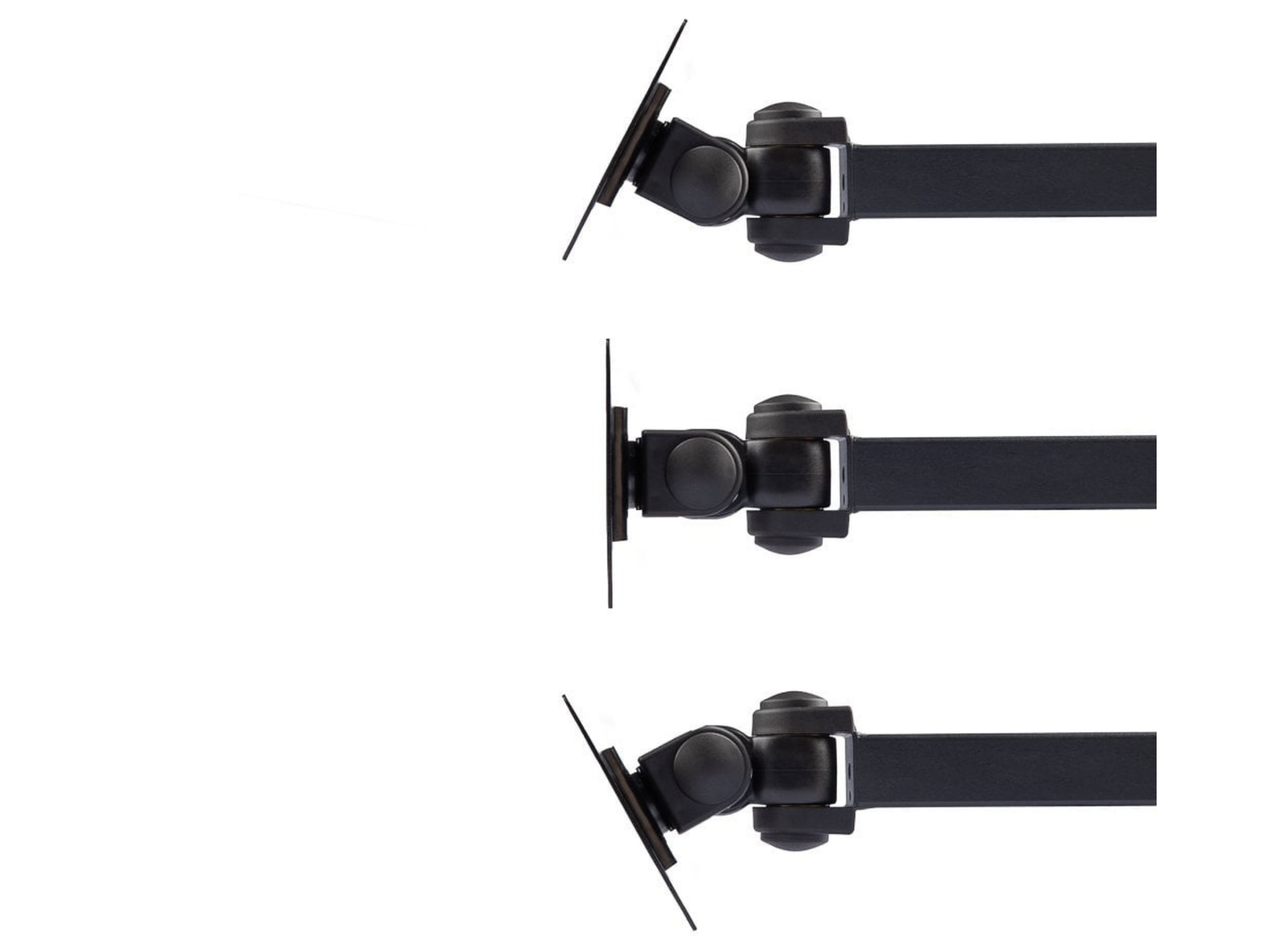 Lindy LCD & LED Multi Joint Cantilever TV Wall Bracket Mount Up to 10kg, Black | 40765 Wall Mount Bracket Lindy